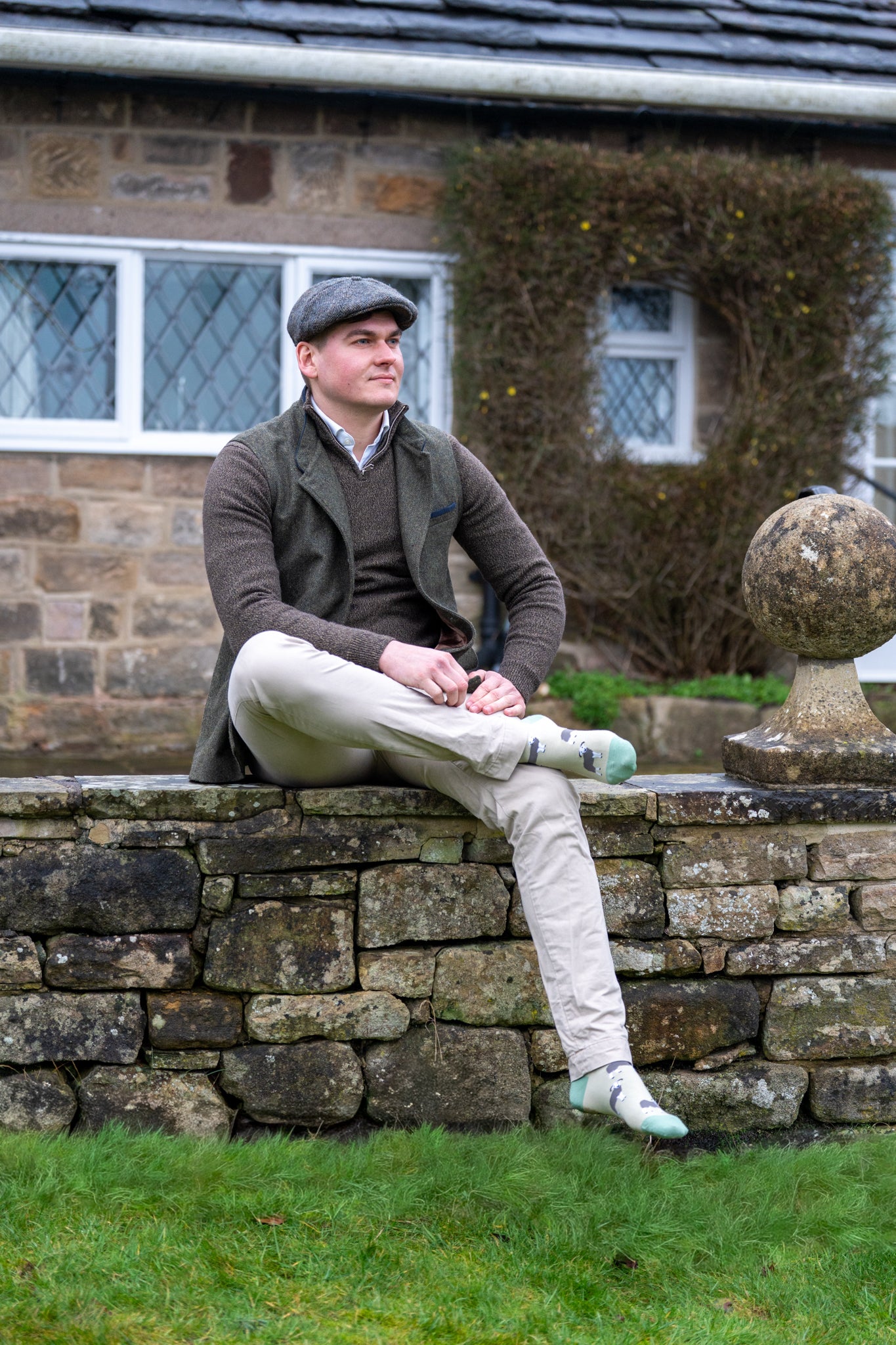 Herdwick crew sheep socks