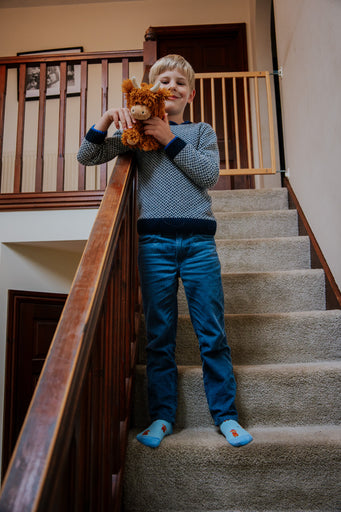 Children’s Scottish Highland Cow Crew Socks