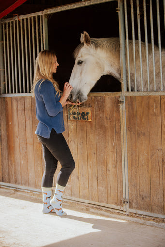 Shetland Pony Crew Socks