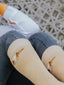 Brown Thick Crew Socks