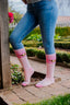 Blush Thick Crew Socks