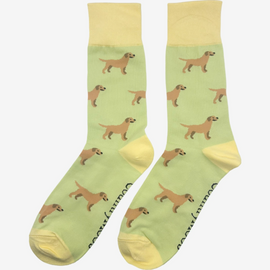 Show your country style and love for dogs with our red Labrador crew socks! Featuring playful Labrador designs, these vibrant and comfortable socks are perfect for dog lovers. Made from soft, breathable material, they’re ideal for any occasion, whether at home or out on the go. Elevate your look and showcase your passion for Labradors with every step!