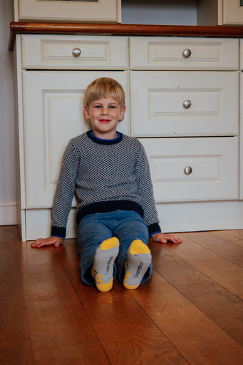 Children’s Excavator Crew Socks