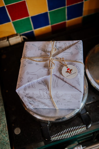 Christmas Cow Gift Tags