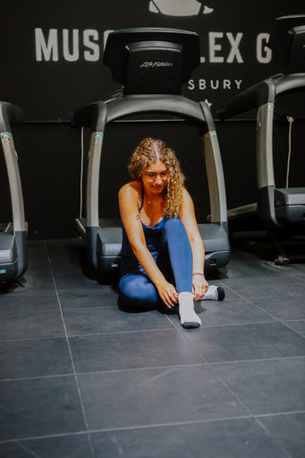 Kmoo White Trainer Socks | Ankle