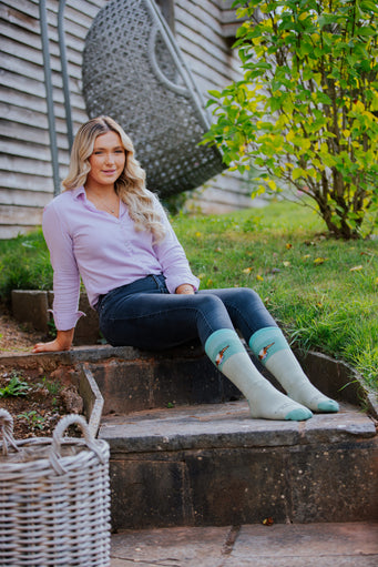 Grass Thick Crew Socks