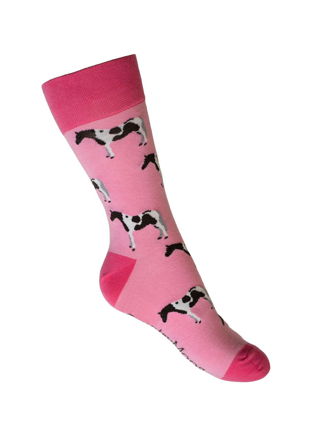 pink horse socks 