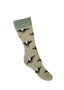Black Friesian Cow Crew Socks