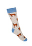 Chestnut Horse Crew Socks