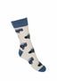 Blue Land Rover Socks | Crew