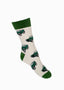 Green Land Rover Socks | Crew
