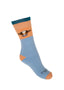Tiger Orange Thick Crew Socks