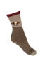 Camel Thick Crew Socks