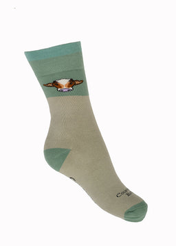 Grass Thick Crew Socks