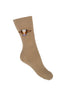 Brown Crew Socks