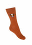 Orange Crew Socks