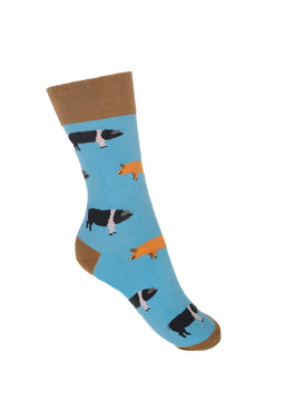 Mix Pig Socks | Crew
