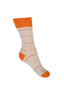 Vibrant Orange Crew Socks