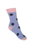 Children’s Purple Paw Dog Crew Socks