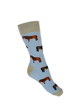 Shetland Pony Crew Socks