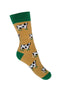 Green Welly Cow Socks | Crew