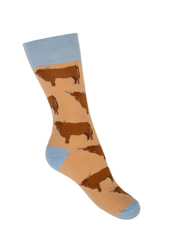 Brown Highland Cow | Crew