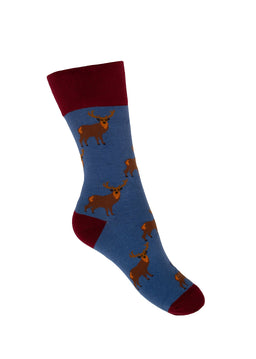 Stag Crew Socks