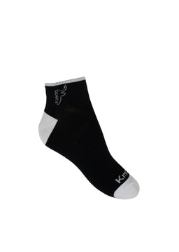 Kmoo Black Trainer Socks | Ankle