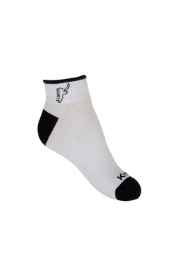 Kmoo White Trainer Socks | Ankle