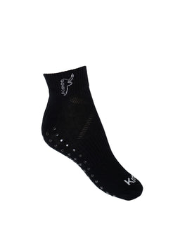 Kmoo Black Yoga Socks | Non-Slip Trainer