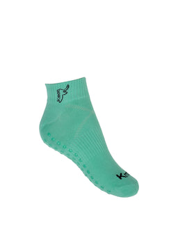Kmoo Green Yoga Socks | Non-Slip Trainer