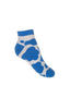 Blue Cow Print Socks | Ankle
