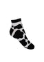 Black Cow Print Socks | Ankle
