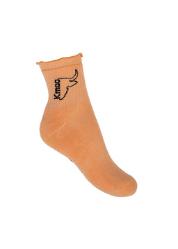 Kmoo Orange Frill Sports Socks | Quarter