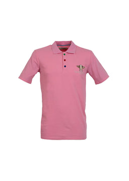 Pink CountryMoos Polo | Unisex