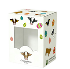 CountryMoos themed Easter egg sock box 