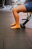 Kmoo Orange Frill Sports Socks | Quarter