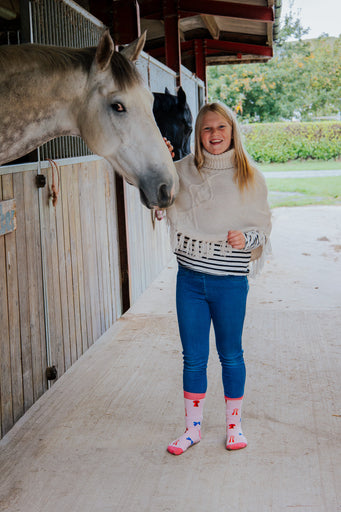 Children’s Rosette Crew Socks