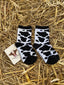 Countrymoo country clothing country style children’s cow print cow socks