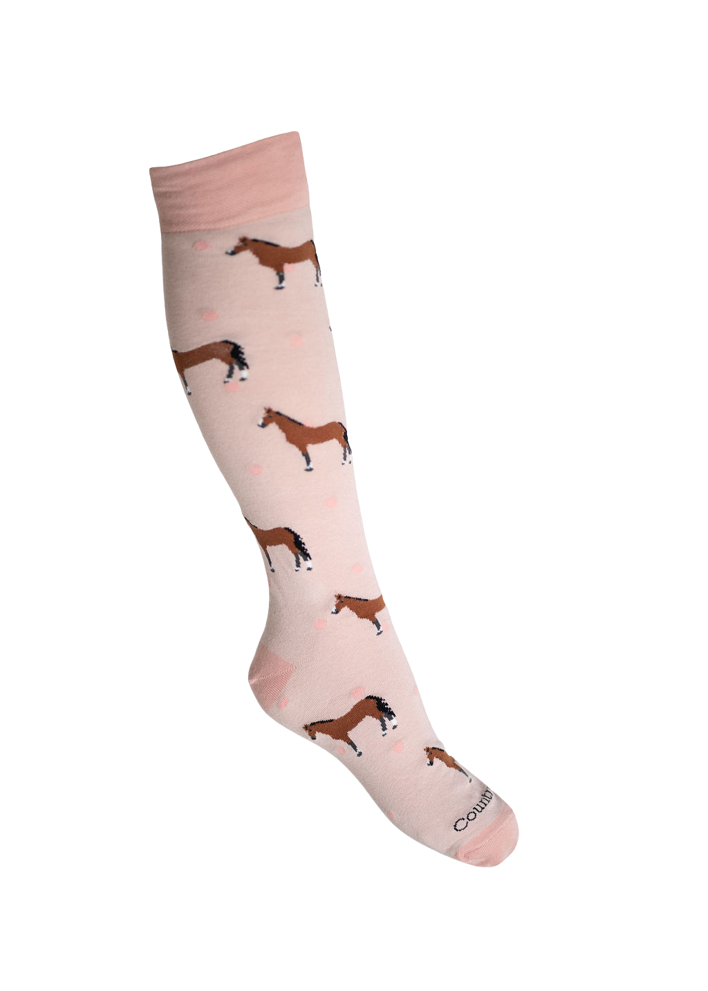 Pink Horse Welly Socks 
