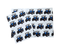 Blue Tractor Wrapping Paper