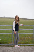 country girl modelling pink 4x4 ankle socks 